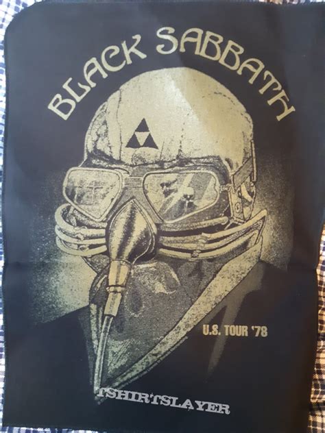 black sabbath black sabbath  patch patch heavy metal marcs