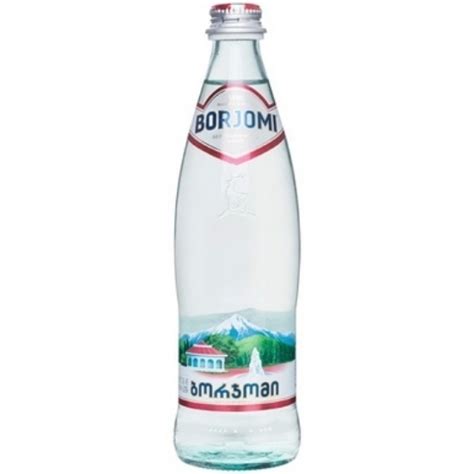 Borjomi Sparkling Mineral Water, 500ml - Russian Food Online Shop ...