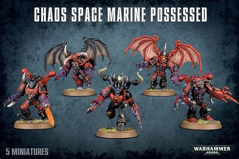 Warhammer Chaos Space Marine Possessed