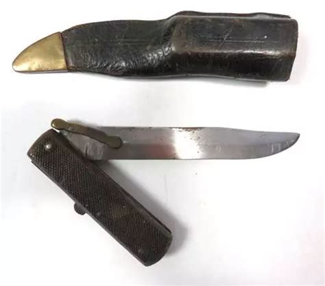 Victorian Boer War Period Officers Private Purchase Folding Knife In