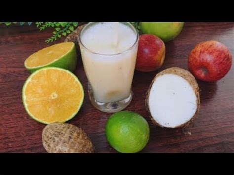 SABE PRA QUE SERVE O SUCO DE INHAME MAÇÃ LARANJA E LIMÃO