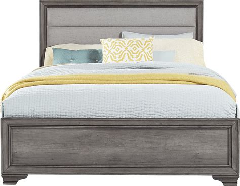 Marlow Gray 3 Pc Queen Panel Bed Rooms To Go