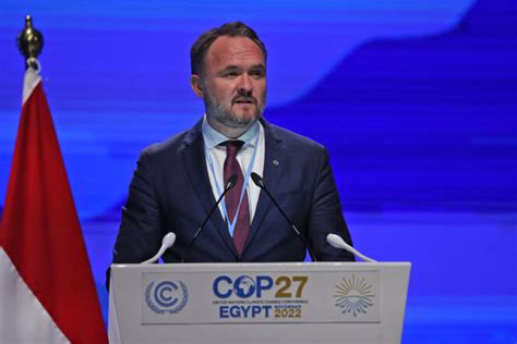 Dan Jorgensen Ministre Du Climat Danois Avant La COP28 Il Y A Des