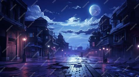 Premium AI Image | Anime cityscape with a beautiful view