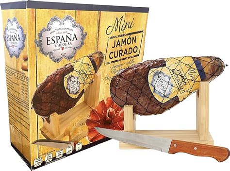 Amazon Co Jp Raw Ham Raw Wood Set Spanish Espa A Mini Hamon Serrano