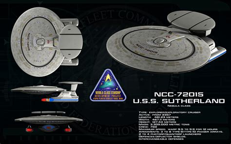 Nebula Class Ortho Uss Sutherland [updated] By Unusualsuspex On Deviantart