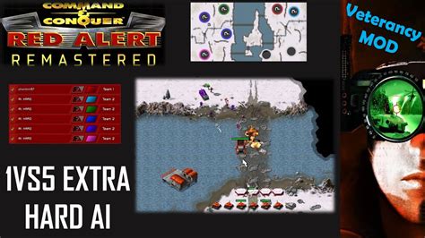 Command Conquer Red Alert Remastered Skirmish Vs Extra Hard Ai