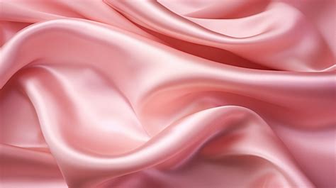 Fondo Elegante Textura De Seda Rosa O Satén Perfecta Para El Fondo De