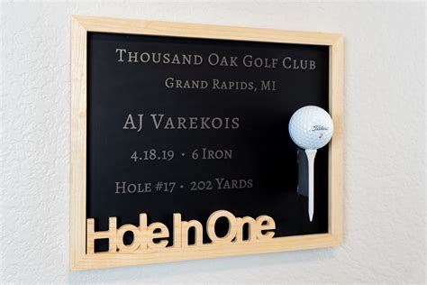 Fun & Games :: Sports & Outdoor :: Golf :: Hole in One Wall Plaque ...