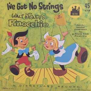 Pinocchio / Jiminy Cricket - I've Got No Strings / How Pinocchio ...