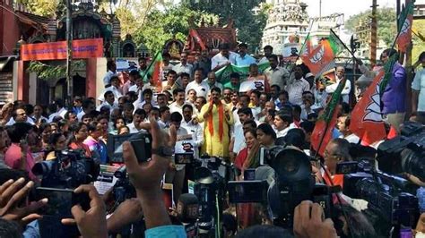 Bjp Stages Protests In Bengaluru Mysuru And Kodagu Day Ahead Of Tipu