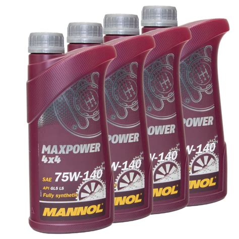 Mannol Getriebe L Maxpower X W X Liter Online Im Mvh Shop