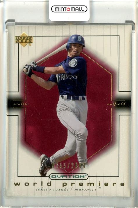 Mint Upper Deck Ovation Seattle Mariners Ichiro