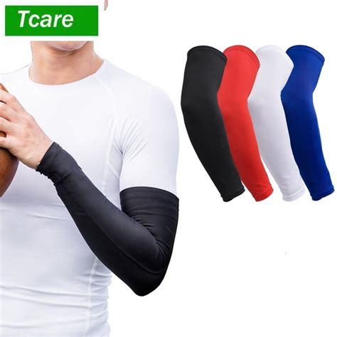 Tcare 1Pcs Compression Tennis Elbow Sleeve Bike Cycling Sun UV ...