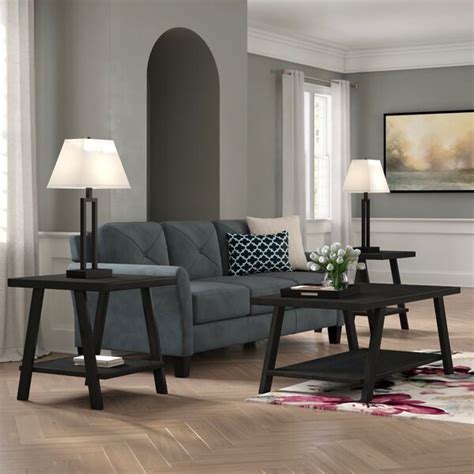 Winston Porter Filipek 3 Piece Coffee Table Set And Reviews Wayfair