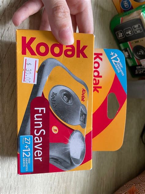 Kodak Funsaver Disposable Camera Photography Cameras On Carousell