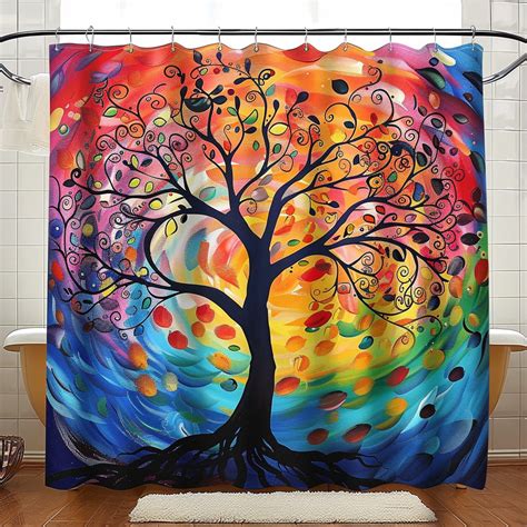 Transform Your Bathroom Into An Artistic Oasis With Our Stunning Tree