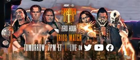 Chris Samsa On Twitter AEWxNJPW Forbidden Door Zero Hour Pre Show