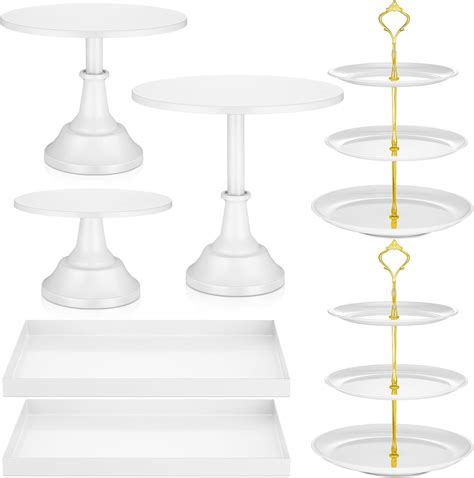 Amazon Tioncy 7 Pcs Cake Stand Set Metal Cupcake Holder Dessert