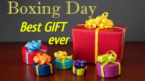 The Best Boxing Day T Youtube