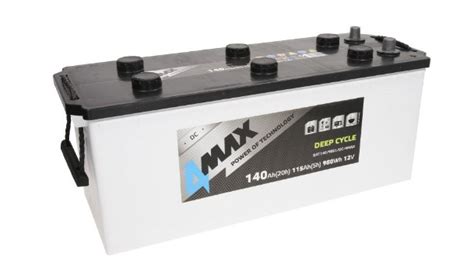 Akumulator 4 Max Deep Cycle 140Ah Stacionarni MAKS POWER