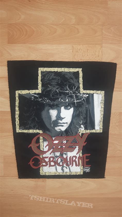 My Ozzy Battle Vest And My Ozzy Osbourne Backpatch Collection