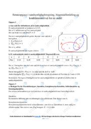 Sandsynlighedsregning Binomialfordeling Emneopgave