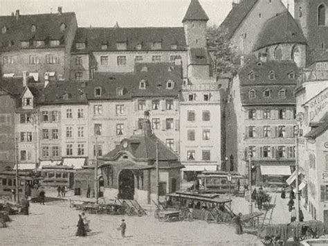 Basel BARFÜSSERPLATZ TRAM BELEBT ungel Kaufen auf Ricardo