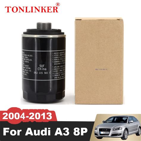 TONLINKER Oil Filter 06J115561C For Audi A3 8P 2004 2008 2009 2012 2013