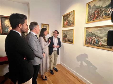 El Palacio De Guevara Recupera Seis Pinturas Sobre Cobre Flamencas La