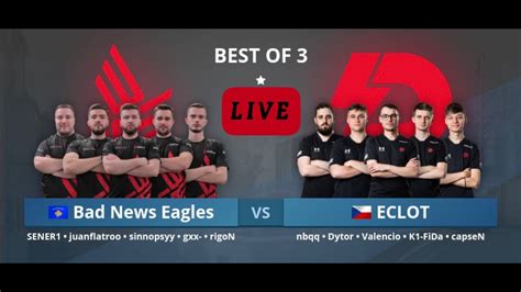 LIVEBAD NEWS EAGLES Vs ECLOT Grand FINAL Tipsport Prague Cup BO3