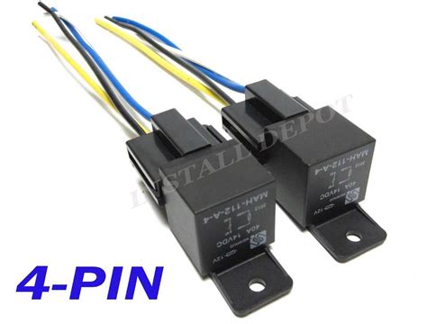 Simplified Wiring Solution: 4 Pin Relay Wiring Harness