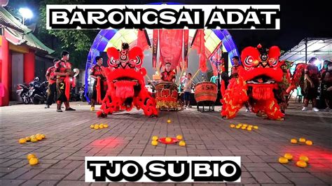 atraksi barongsai adat pat kwa spesial sejiet tjo su bio