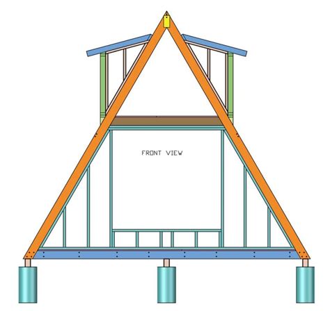 How To Build An A Frame House Tiny House Cabin Thediyplan