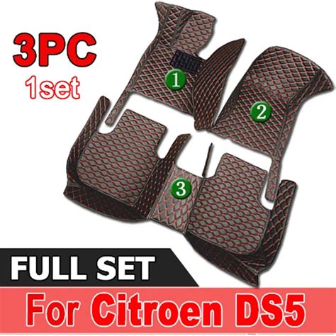 Car Floor Mats For Citroen Ds Ds Durable Anti Dirty Pad