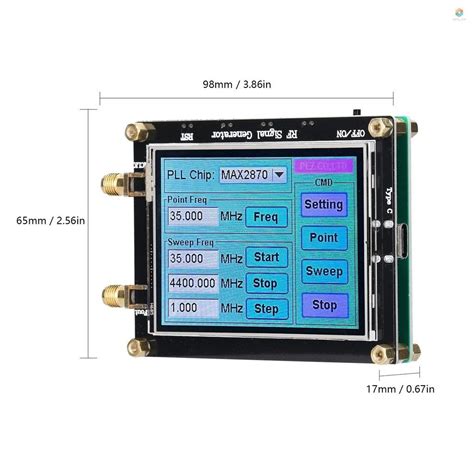 Max Signal Generator Mhz Mhz Ghz Pll Frequency Mobile