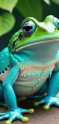 Frog Green True Frog Live Wallpaper