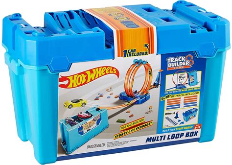 Hot Wheels Track Builder Zestaw kaskaderski pętle FLK89 FLK90