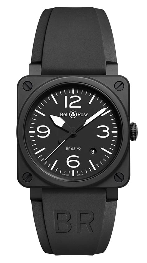 Bell Ross BR 03 92 Black Matte BR0392 BL CE WatchDetails