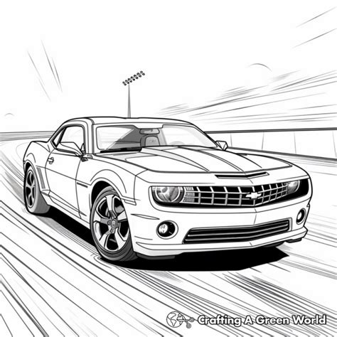 Camaro Coloring Pages Free And Printable