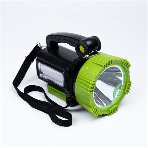 Фонарь прожекторный аккумуляторный, 20+10 Вт, 9000 мАч, Т6+LED, 6 ...