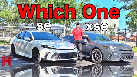 2025 Toyota Camry Se Vs Camry Xse Comparison All Specs Andtest Drive