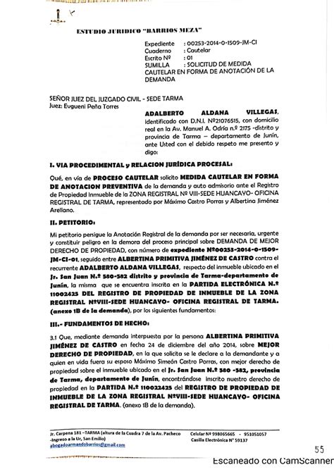 Medida Cautelar Practica Procesal Civil Derecho Procesal Civil