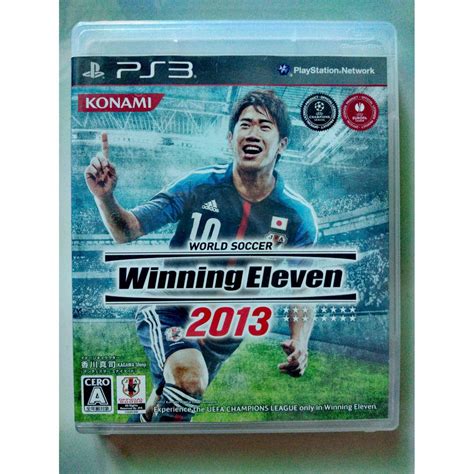 แผ่น Ps3 Winning Eleven 13 Z2 Japan สำหรับสายสะสม Shopee Thailand