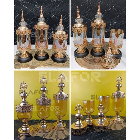 Jual Toples Kaca Kristal Gold Toples Sultan Toples Mewah Set 3in1