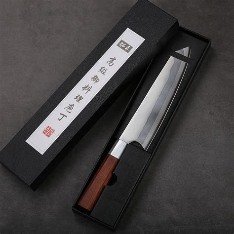 Turwho Cuchillo De Chef Japon S De Pulgadas Capas C Cuchillos De