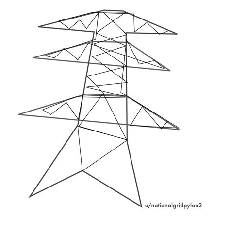 Art of a pylon : r/NationalGridPylon2