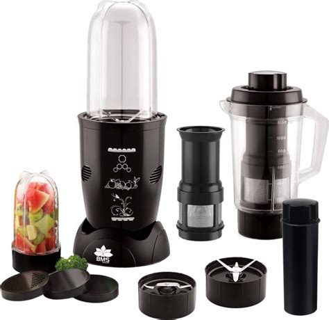 Buy Bms Lifestyle Nutri Blender Juicer Mixer Grinder Balck Jars