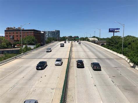 View Of Jones Falls Expresswayi 83 From The Howard Street Bridge