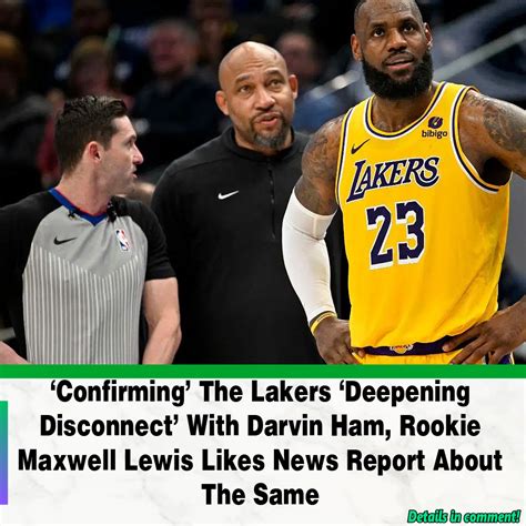 Confirming The Lakers Deepening Disconnect With Darvin Ham Rookie